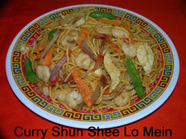 Curry Shun Shee Lo Mein